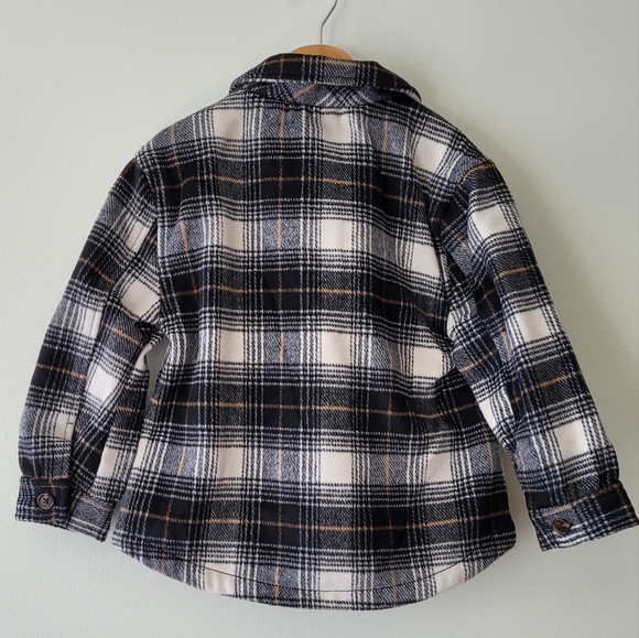 Old Navy Kids Plaid Shacket/Coat | 4T | New - Picture 3 of 6